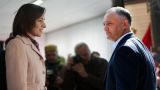 Молдавию ждет второй тур президентских выборов: Додон опять опережает Санду