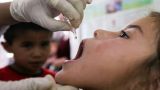 В сирийской провинции Ракка идет массовая вакцинация детей от полиомелита