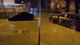 Прорыв канализации в Киеве — поток фекалий затопил бульвар Верховной Рады