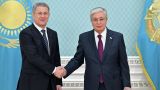 Президент Казахстана встретился с главой Башкортостана