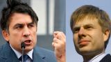 Помощники Саакашвили запинали ногами депутата Гончаренко