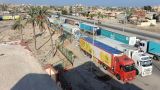Гуманитарный груз в сектор Газа доставили 144 грузовика