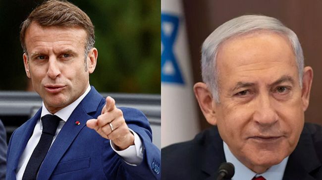Макрон ответил Нетаньяху на обвинения в антисемитизме