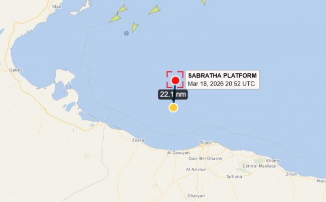 Российский газовоз отнесло к платформе по добыче газа для ЕС: паника в соцсетях