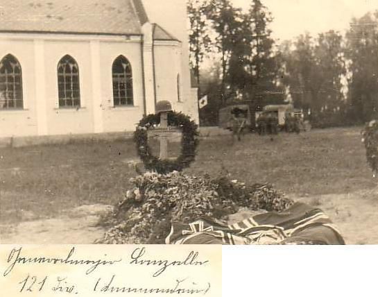 Могила генерал-майора Ланселя (Ланцелле) в Краславе возле лютеранской церкви. Иллюстрация: latgalesdati.du.lv/persona/4632.