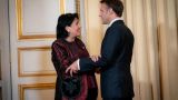 Игнор: президент и премьер Грузии встретились с Макронами по отдельности