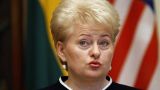 Грибаускайте отказалась менять законодательство Литвы о референдумах