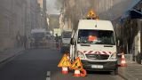 Several explosions thundered in the center of Paris