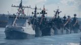 Более 30 кораблей ВМФ России проводят учения в Черном море