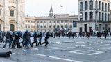 Более 200 человек задержаны в ходе беспорядков в Милане