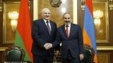 Пашинян поздравил Лукашенко, отметив необходимость скоординированных усилий