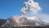 Камчатский вулкан Шивелуч выстрелил пеплом на 3 км