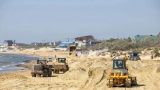 Пляжи Анапы «закатывают» в песок