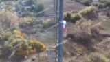 The Russian tricolor is raised over Bogoyavlenka and Pershotravnev