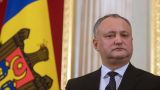 Додон: Те, кто против государственности Молдавии, будут вне закона