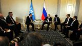 Пан Ги Мун: Россия поддерживает международный мир и безопасность