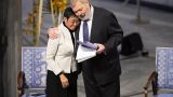 В Осло Дмитрию Муратову и Марии Ресса вручили Нобелевскую премию мира