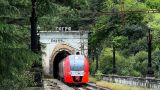 Движение поездов приостановлено в Абхазии из-за ливней