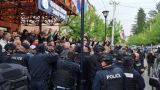 В трех пунктах Косово возобновились столкновения сербов с косовской полицией