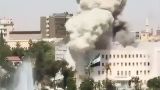 Stocking up on popcorn: Israel started hitting Damascus