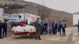 Российские миротворцы оказали помощь семьям трëх карабахских сëл