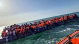 Нелегальные мигранты поставили рекорд по одновременному преодолению Ла-Манша