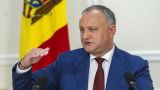 Додон: В Молдавии Санду установила тотальную диктатуру и угрожает оппозиции
