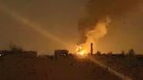В Измаиле после атаки российских беспилотников загорелось нефтехранилище