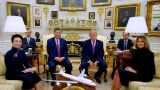 Трамп поднял тост за США и Китай на ужине в честь Си Цзиньпина