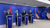 Пашинян указал в Брюсселе на «путеводный маяк» в отношениях Армении с ЕС и США