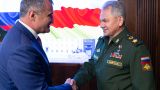 Шойгу и Бибилов обсудили военное сотрудничество России с Южной Осетией