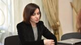 Санду: Внутренние проблемы Молдавии мешают решению приднестровского вопроса