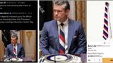 The White House has nothing to cover: the "Russian" Hegseth tie was found on the marketplace
