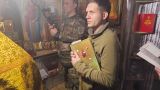 Борис Корчевников отправился с крестным ходом на линию боевого соприкосновения