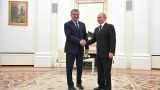 Путин и Бибилов поговорили о выборах в Южной Осетии