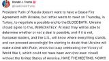 Немедленно: Трамп призвал Зеленского согласиться на Стамбул-2