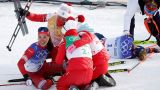 «Золотые наши россиянки!»: наша женская команда убедительно выиграла эстафету