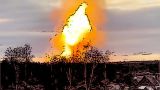 Причиной пожара на газопроводе в Ленобласти стала разгерметизация — МЧС