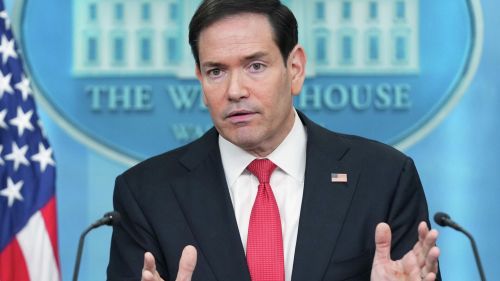 Rubio was surprised by the question of the threat to the Baltic States from Russia