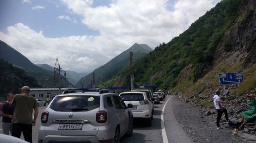 Transcam is closed to traffic in both directions