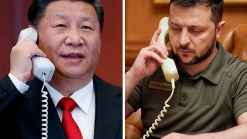 Си Цзиньпин поздравил Зеленского на китайском языке