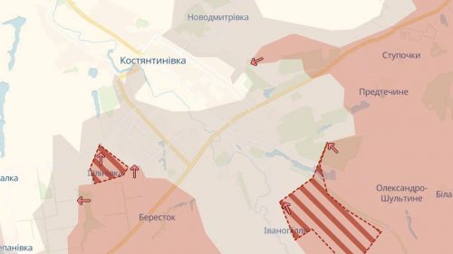 Ukrainian Deep State records progress on the approaches to Konstantinovka