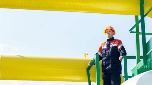 Запасов газа на Украине осталось на месяц