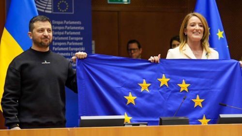They saw the light: MEPs demand to deprive Zelensky of the European Order of Merit