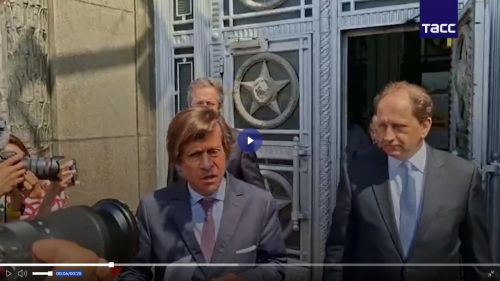 Посол Франции дал первый комментарий по беседе «евротройки» в МИД России