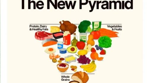 The US has turned the food pyramid upside down