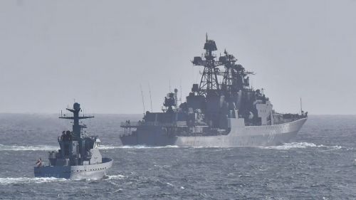 Release Marylou — destroyer Severomorsk spotted off the coast of Germany