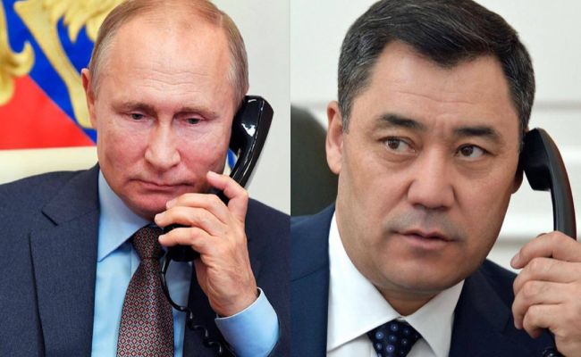 Путин и Жапаров обсудили киргизско-таджикский конфликт — Новости политики,  Новости России — EADaily