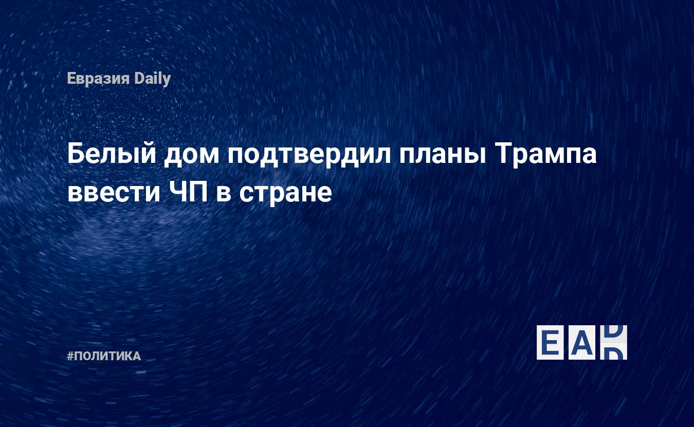 Белый дом подтвердил планы Трампа ввести ЧП в стране — EADaily, 15 февраля  2019 — Новости политики, Новости США