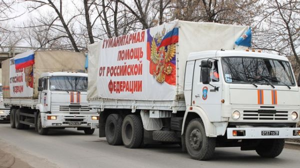 МЧС России доставило на Донбасс предновогоднюю гуманитарную помощь
